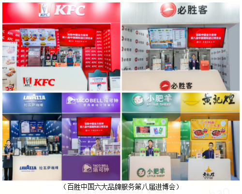 百胜中国美食荟展馆全新升级，六大品牌助力第八届进博会